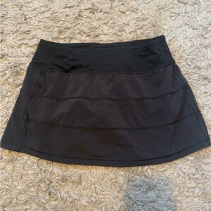Black Lululemon tennis skirt